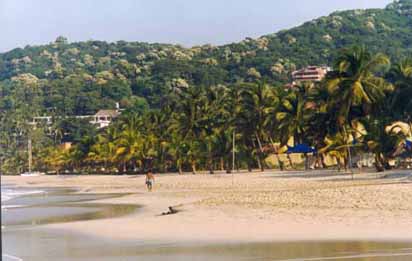 Enlarged photo of the beach