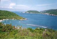 Las Gatas Beach. Click to see enlarged version (17k)