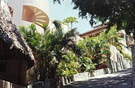Enlarged photo of condominium entrance